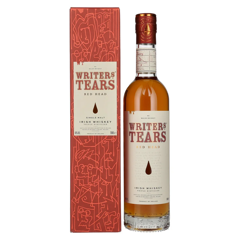 Irski viski Writers' Tears RED HEAD Single Malt + GB 0,7 l