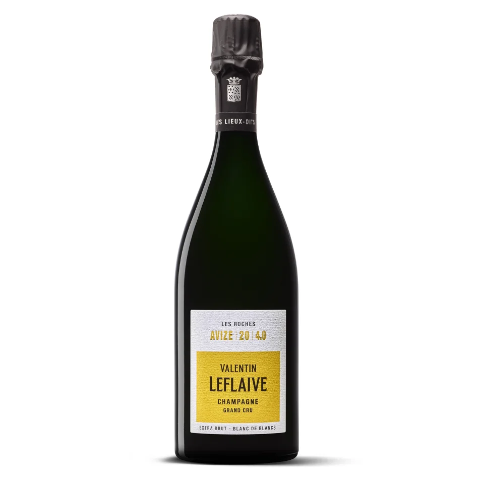Champagne Avize Les Roches Blanc de blancs Grand cru 20 40 Valentin Leflaive 0,75 l