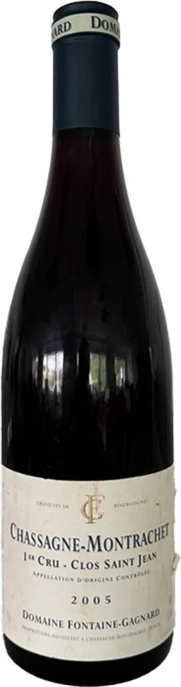 Wine Chassagne-Montrachet 1er Cru 2005 Domaine Fontaine-Gagnard 0,75 l