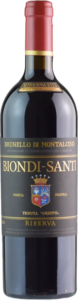 Vino Brunello di Montalcino Riserva DOCG 2015 Biondi Santi 0,75 l