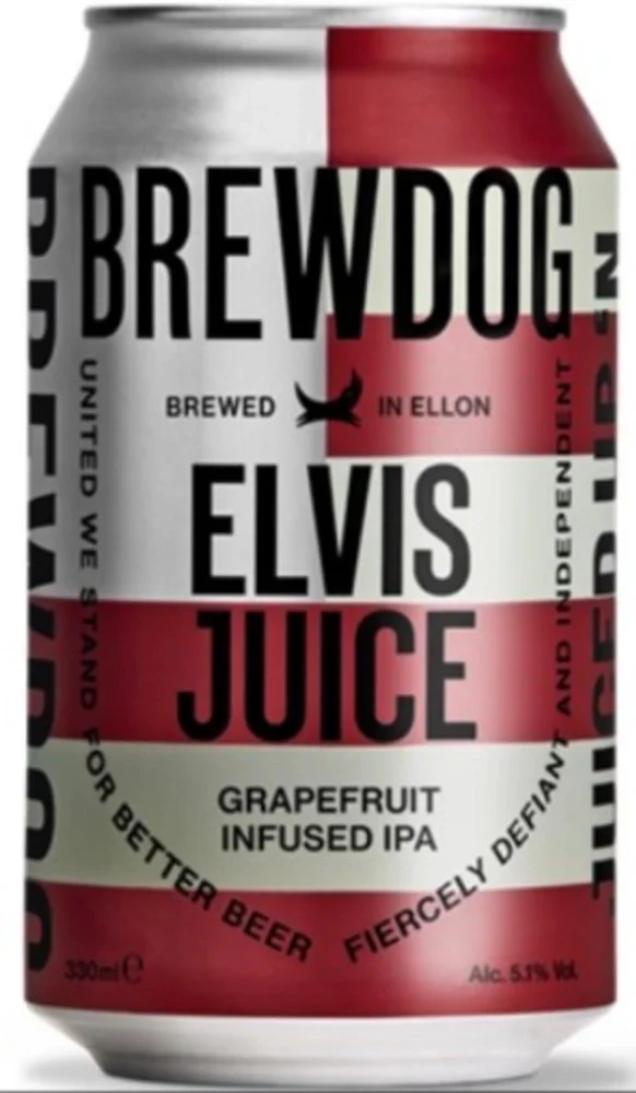 Beer IPA Brewdog Elvis Juice PLO 0,33 l