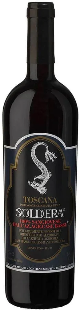 Vino Brunello di Montalcino Soldera IGT 2014 Case Basse di Gianfranco 0,75 l