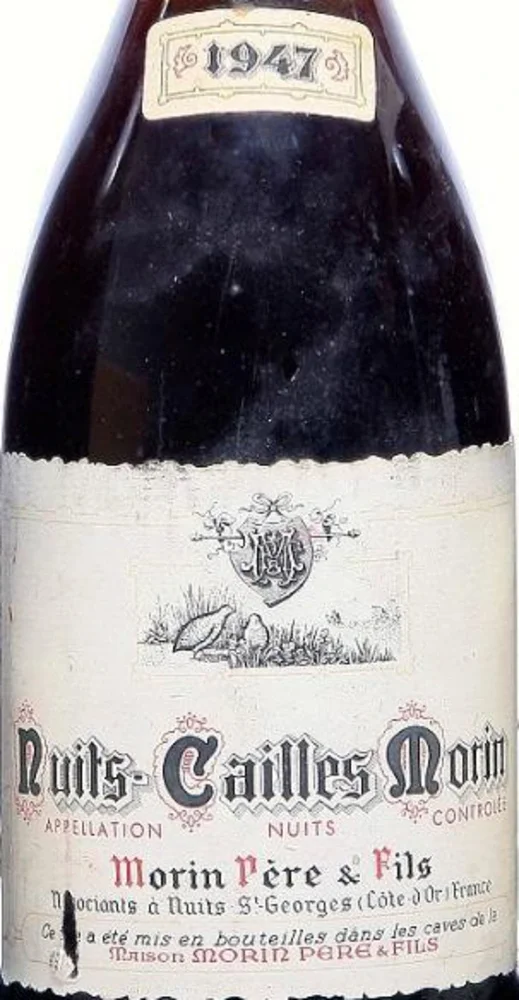 Wine Les Cailles Nuits St.Georges 1Er Cru 1947 Morin Pere & Fils 0,75 l