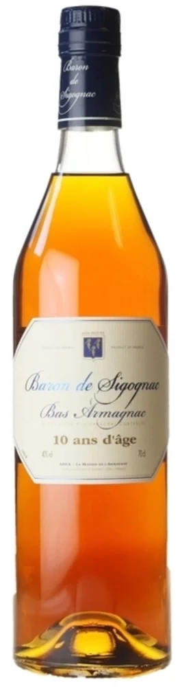 Armagnac X.O. 10 Ans D Age Baron de Sigognac 0,7 l