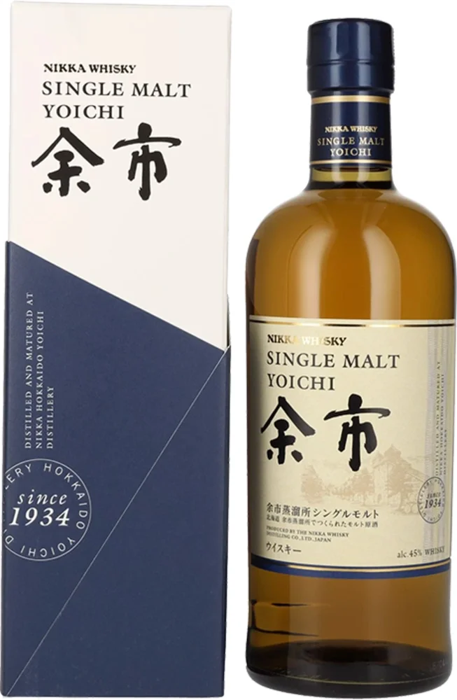 Japanese Whisky Nikka Yoichi single malt + GB 0,7 l