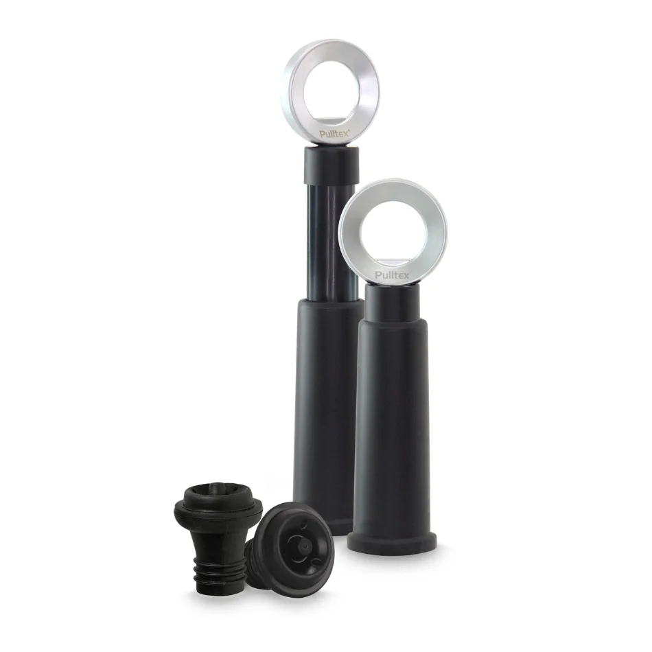 Set for storing wine VIN-O-LINE Pulltex Pump + 2 stoppers