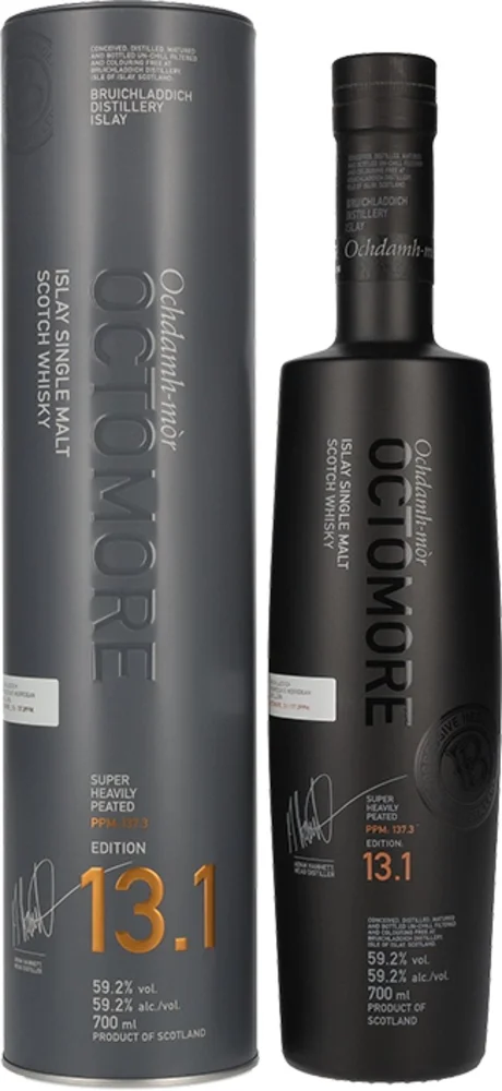 Škotski viski Octomore EDITION: 13.1 Super Heavily Peated + GB 0,7 l
