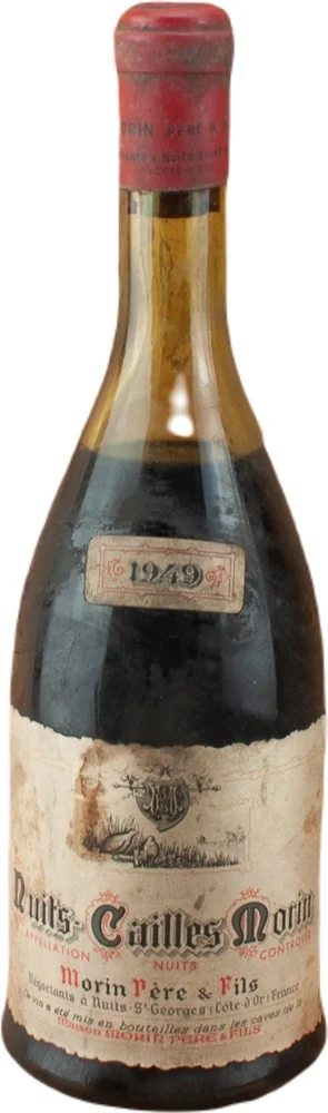 Wine Les Cailles Nuits St.Georges 1Er Cru 1949 Morin Pere & Fils Les Cailles 0,75 l