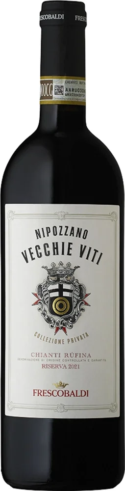 Vino Chianti Rufina Riserva Vecchie Viti Nipozzano 2021 Frescobaldi 0,75 l