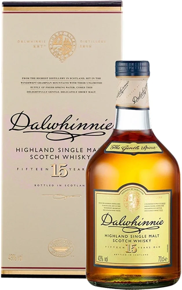Škotski viski Dalwhinnie 15 YO + GB 0,7 l