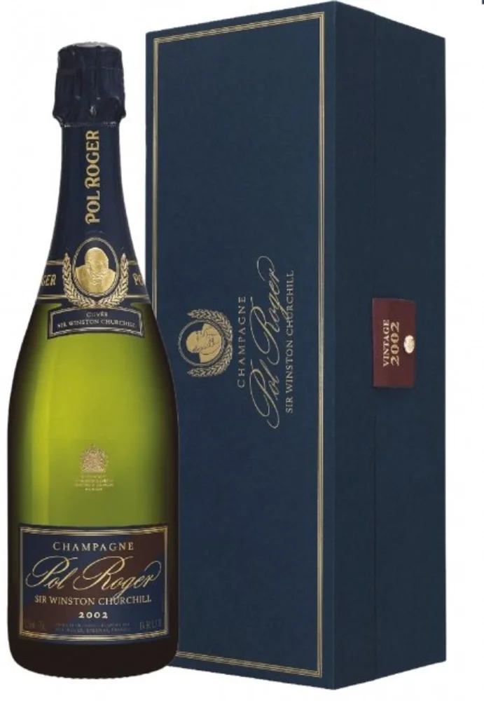 Champagne Sir Winston Churchill Brut 2002 Pol Roger + GB 0,75 l