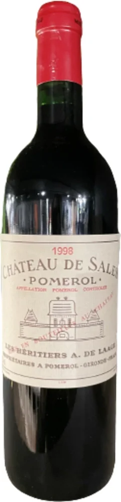 Wine Pomerol 1998 Chateau de Sales 0,75 l