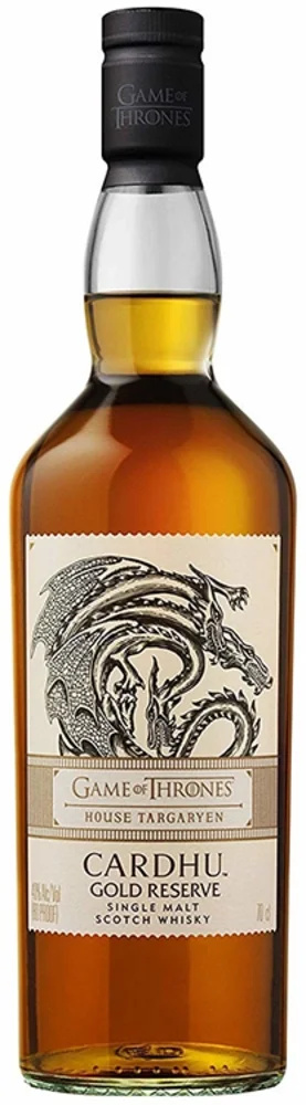 Scotch Whisky Game of Thrones Cardhu Gold reserve Single malt 0,7 l