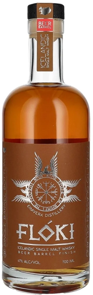 Whisky Floki Single malt Beer barel finnish + GB 0,7 l