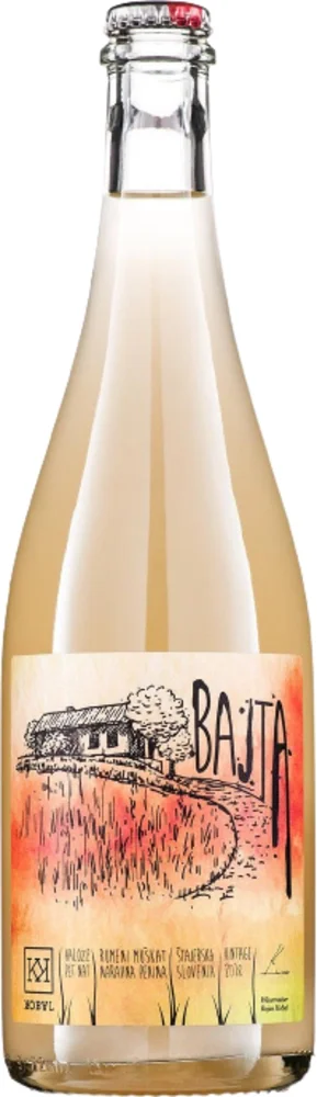 Pjenušavo vino Pet-Nat Žuti muškat Kobal 0,75 l