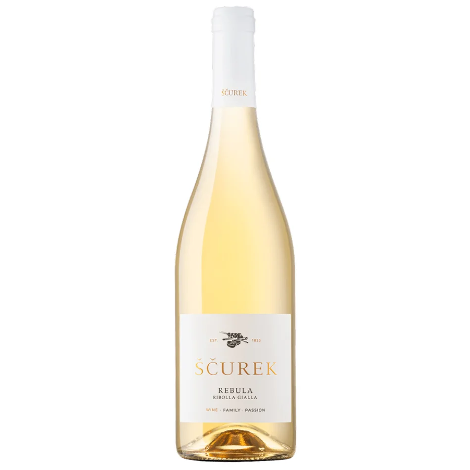 Vino Žuta rebula Ščurek 0,75 l
