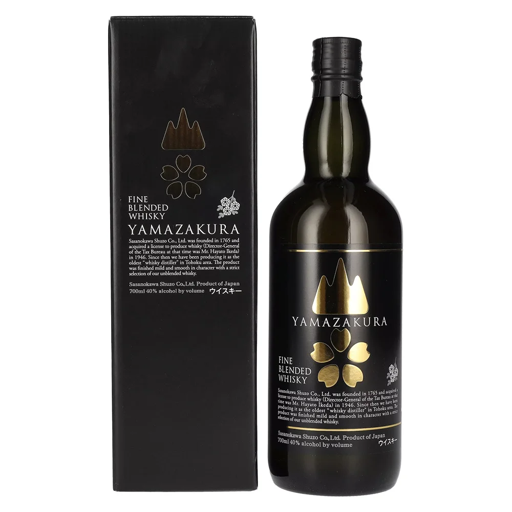 Japanski viski Yamazakura Blended Black Label + GB 0,7 l