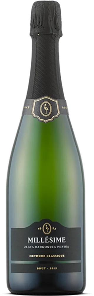 Sparkling wine Zlata Millesime Brut 2015 Radgonske gorice 0,75 l