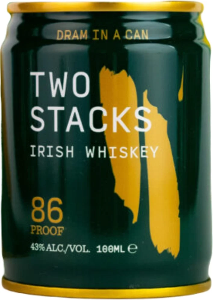 Irish Whiskey Two Stacks DC Green PLO 0,1 l
