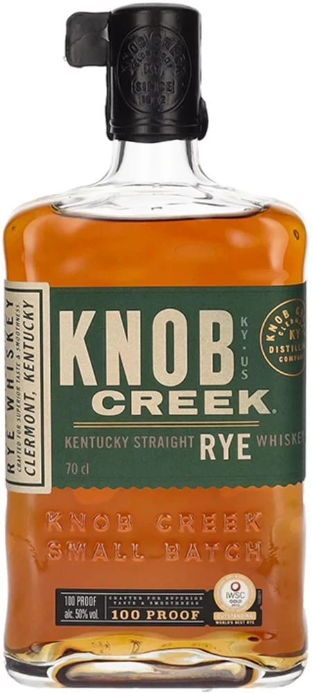 American Whiskey Knob Creek Straight RYE Whiskey Small Batch 0,7 l