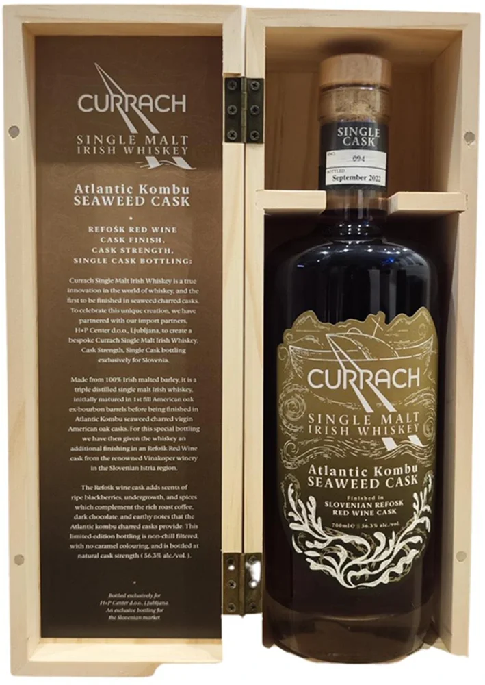 Irski viski Currach Refošk cask 0,7l