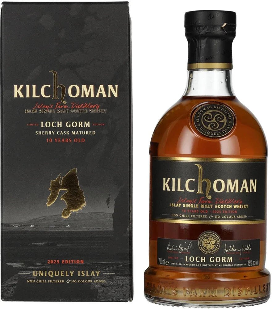 Škotski viski Kilchoman LOCH GORM 2025 Sherry Cask Matured + GB 0,7 l