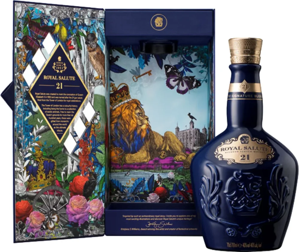 Škotski viski Royal Salute 21 godina + GB 0,7 l