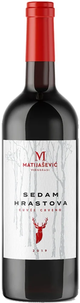 Wine 7 hrastova Red 2022 Matijaševič Winegradi 0,75 l