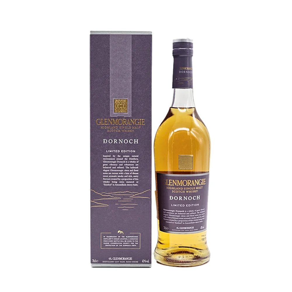 Škotski viski Glenmorangie Dornoch Single Malt Limited Edition + GB 0,7 l