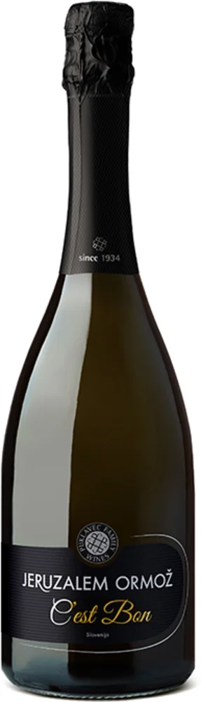 Sparkling wine Ces't Bon Demi Sec Puklavec Family Wines 0,75 l