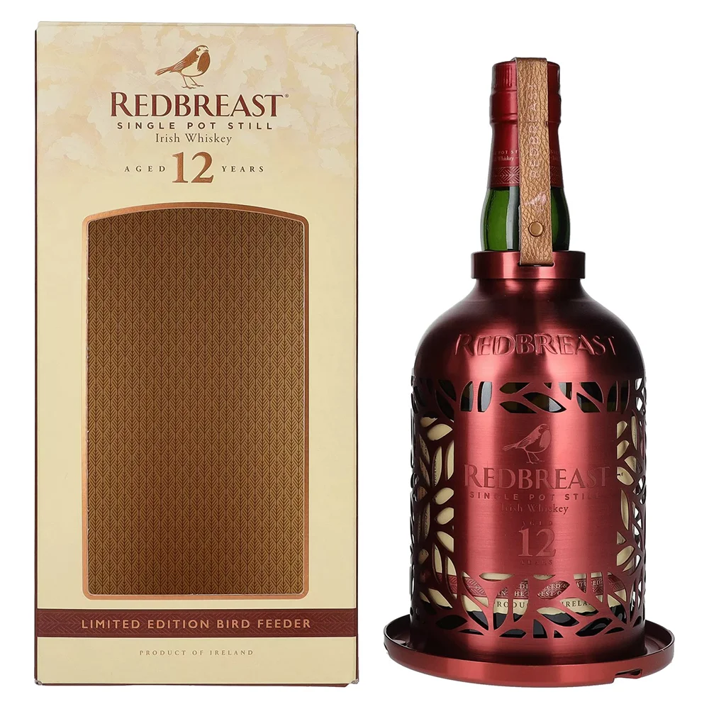 Irski viski Redbreast 12y Limited White Edition Bird Feeder 2022 + GB 0,7 l