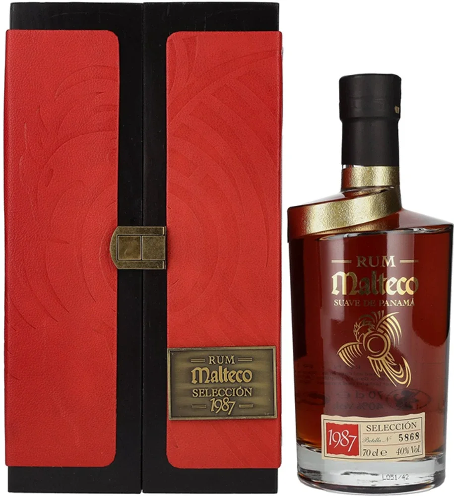 Rum Ron Seleccion 1987 Malteco + GB 0,7 l