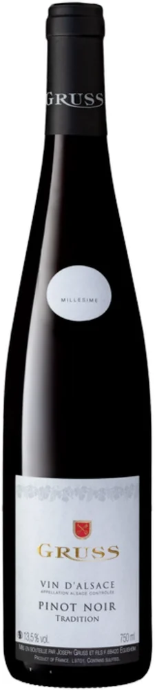 Vino Pinot Noir Tradition Domaine Gruss 0,75 l